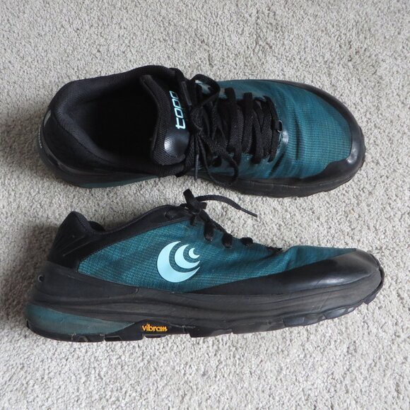 Topo Athletic Ultraventure Pro Trail Running Shoes Size 10 Blue/Teal/Mint/Black - Picture 1 of 10